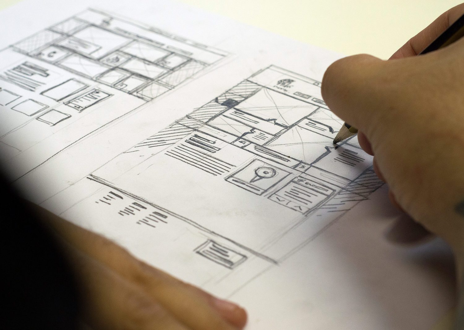 Organising A Deck Of Wireframe Cards